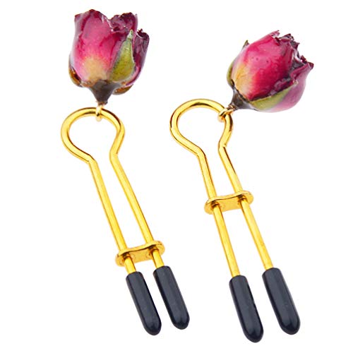 ARTIBETTER 1 par de Clipes de Mamilo Anéis de Mamilo Não Perfurantes Ajustáveis ??Braçadeiras de Mam