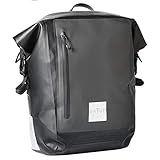 SCHUTZ VOR REGEN: Trotze Wind und Wetter. Auch bei Dauerregen bleibt in der Fahrradtasche alles trocken. Das hochwertige und wasserdichte Material schützt deine Wertgegenstände auf Radtouren oder auf den Weg zur Uni gegen Wasser und Schmutz.