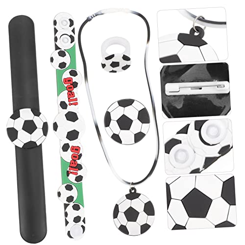 Outanaya 5 conjuntos de berloques de aniversário Goodie Treasure Novidade Anel de festa para brincar