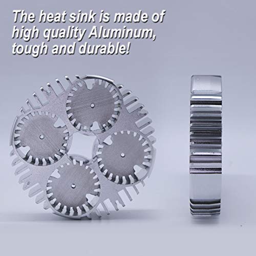 Aolyty 35W (75W Equivalent) Par30 Led Bulb White 6000K 2800Lm E26 Base25 Degree Beam Angle Track Spotlight With Fan Ac 120V #TOP2