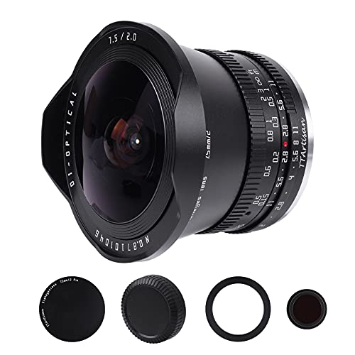 TTartisan 7.5mm F2.0 Lp჌Y APS-CTCY NGCeBuYLbv (Nikon Z}Eg)