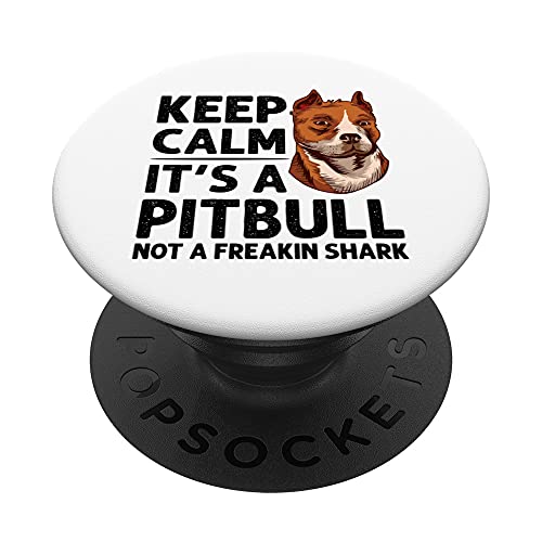 Funny Pitbull Art American Pit Bull Terrier Amante Hombres Mujeres PopSockets PopGrip Intercambiable