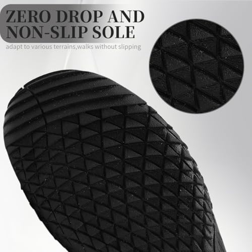 Womens Barefoot Shoes Minimalist Walking Trainers Zero Drop Sole Slip On Yoga Casual Sneakers Lightweight Breathable Indoor House Shoes4