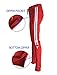 SCREENSHOT Men's Premium Sport Zipper Bottom Modern Workout Cargo Track Pants P11008-Red-2XLarge