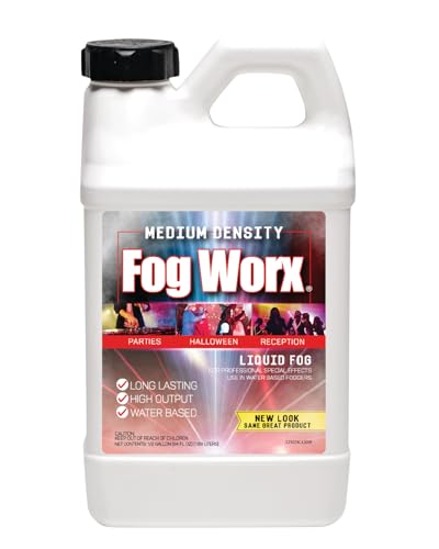 Liquide de machine à brouillard de densité moyenne et liquide de brouillard organique 3,8 l