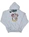 HARRY POTTER niñas Gryffindor Distressed Crest Capucha 9-11 Years Gris Sport