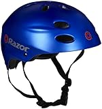 Razor V-17 Youth Multi-Sport Helmet, Satin Blue