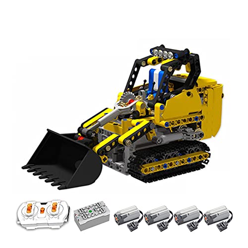 YHYL Technic RC Sport Auto Ziegel Modell Für Kleine Raupen Gabelstapler, 358 Stücke MOC Racing Auto Bausteine Kompatibel…
