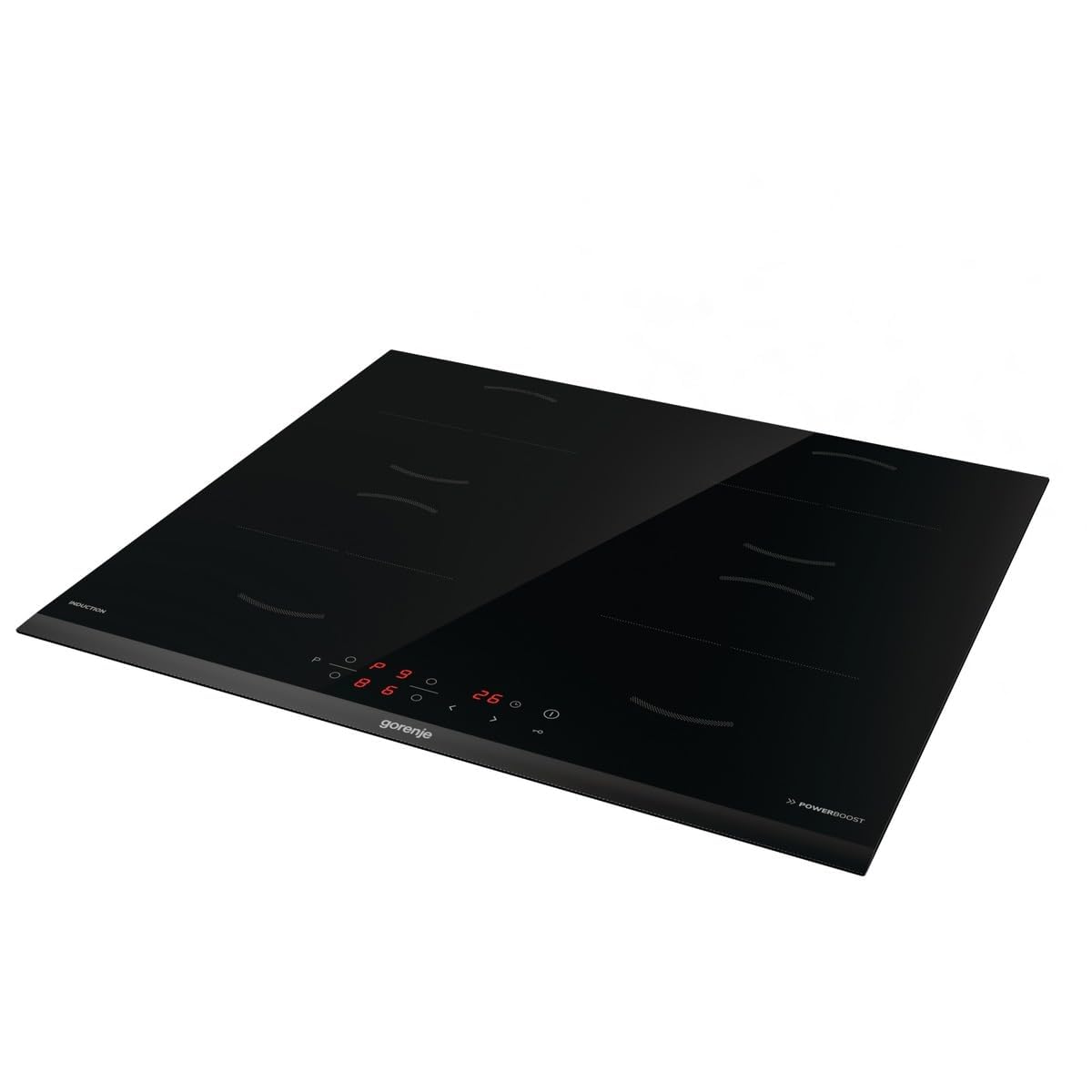 Gorenje GI6401BCE Induktions-Kochfeld 60 cm TouchControl PowerBoost Timer ChildLock Schwarz