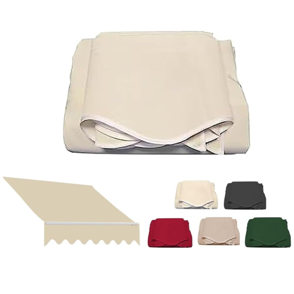 Toile de rechange rétractable 4x3.5 m pour remplacer une bâche de store usée ou ternie