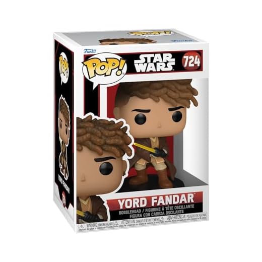 Funko Star Wars Figura Vinilo The Acolyte - Yord Fandar 724 Unisex Pop! Multicolor PVC
