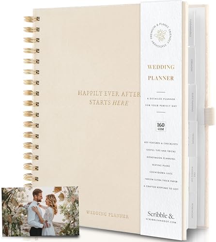 Scribble & Dot™ The Elegant Wedding Planner and Organiser for the...