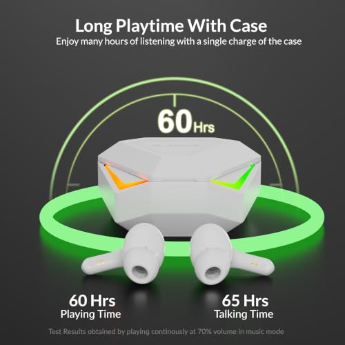 Image of AROMA NB138 Bound Pro Upto 60Hr Playtime*Dual Paring, BT V5.3 Fast Charging Heavy Bass Bluetooth