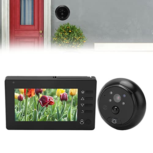 Câmera olho mágico inteligente, fonte de alimentação dupla do visualizador de porta WiFi para aparta