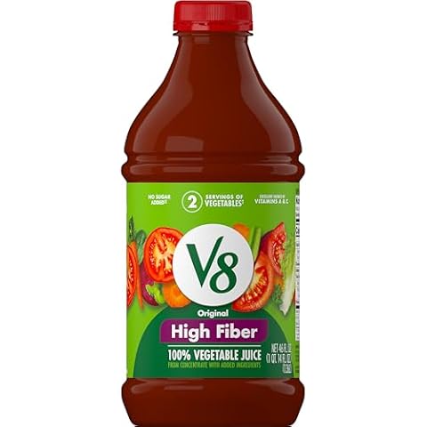 V8 High Fiber Vegetable Juice Cover