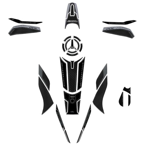 Kit Autocollant Benelli TRK 702 anti-éraflure pour Bout de Carénage