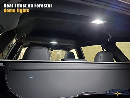 Kit LED interior blanco súper brillante 8 piezas para Subaru Forester miniatura 4