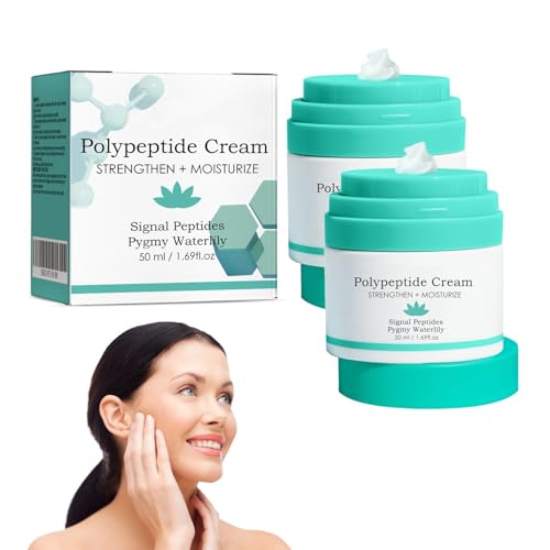 2PC Polypeptide Cream,Replenishing Moisturizer for Skin Protection and Rejuvenation,Drunkelephant Lala Retro Whipped Cream,Elephant Lala Retro Whipped Cream para una piel más suave (Green, s)