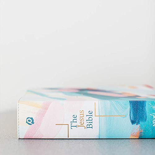 The Jesus Bible, NIV Edition, Leathersoft, Multi-Color/Teal, Comfort Print: New International Versio