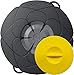 Kochblume L'inventeur Armin Harecker L 29 cm anthracite | Protection anti-débordement pour casseroles de Ø 14 à 24 cm | Avec couvercle fraîcheur gratuit