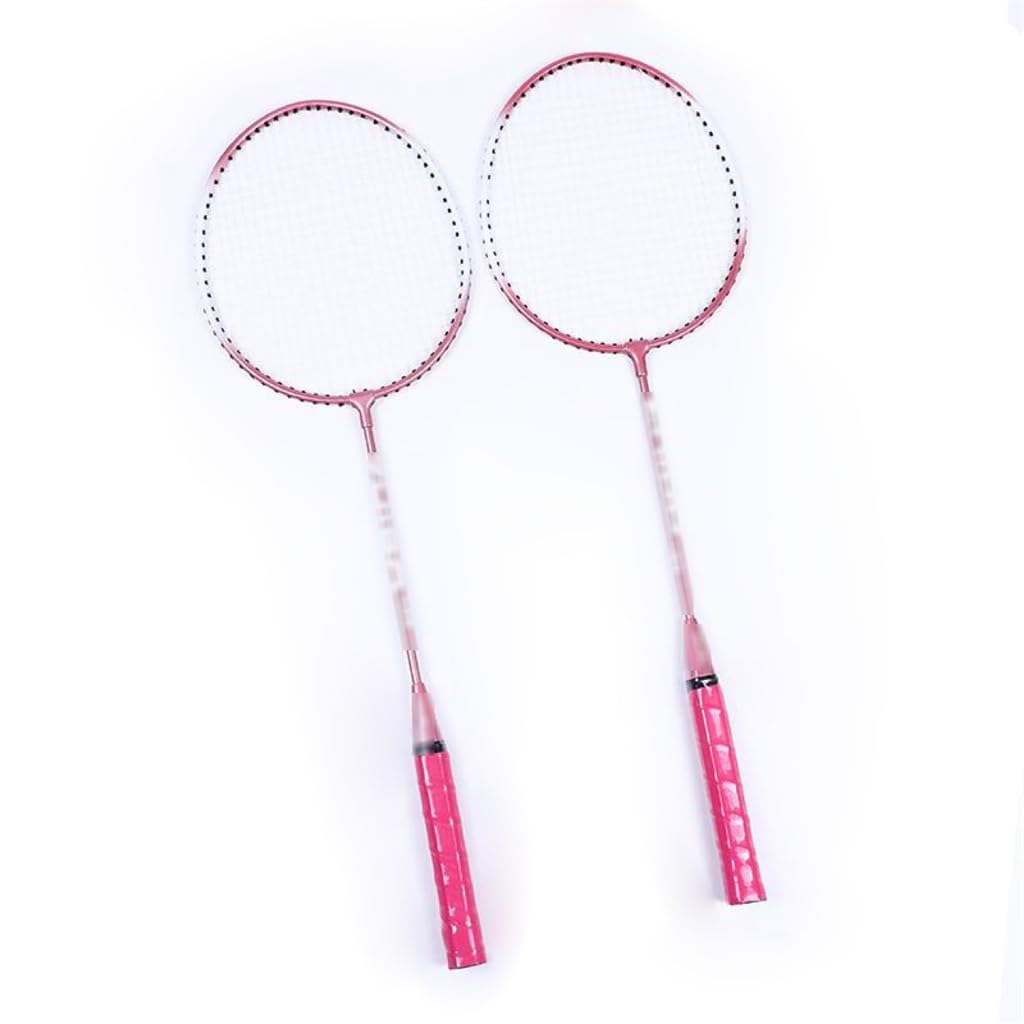 Raquette de badminton alliage de fer légère ensemble complet pour joueur adulte - 5