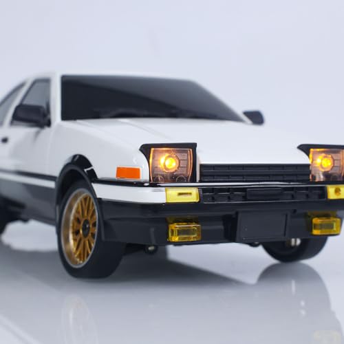 Image of 1 /18 LDRC LD1801 RC Drift Car Rwd Racing Vehicles Flip Light Gyroscope Motor Servo ESC Light System