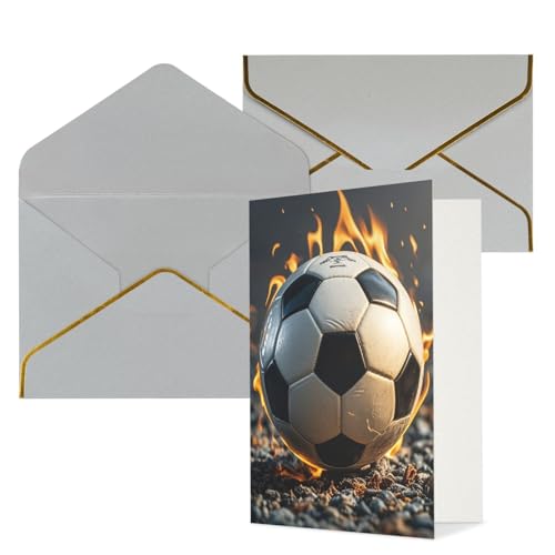 STVYUKL O[eBOJ[h CgO[̕t Thinking of You Card Burning TbJ[{[ Happy Birthday  ҏ 󔒂̃J[h @ 4x6