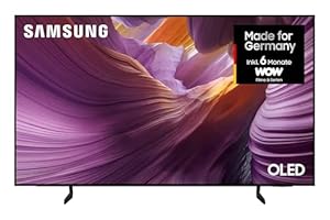Samsung OLED 4K S85F 65 Zoll (163 cm) UHD Fernseher, NQ4 AI Gen2 Prozessor, 4K Upscaling, OLED HDR, Farben Pantone validiert, Dolby Atmos, Gaming-Hub, Knox Security, Samsung Vision AI Smart TV (2025)