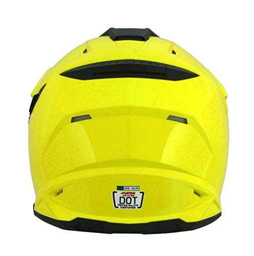 Afx Fx-41Ds Helmet - Hi-Vis Yellow - Medium #TOP3