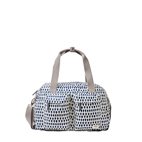 Sac en toile recyclée ROKA London Gatwick Petit bordeaux polyvalent