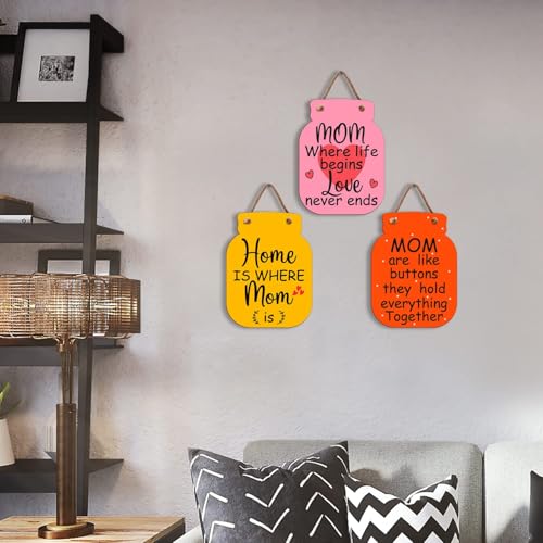 Image of Zesta Wooden Wall Hanging Decorative Items /Hanging Home Wall Decor Items /MDF Decoration Items for Home /Cute Wall Art For Living Room /Home Decor Items Living Room (JAR-09)