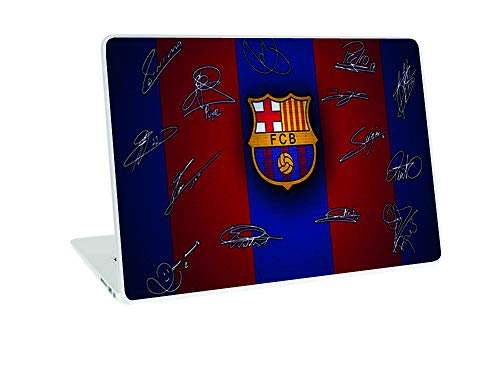Image of Galaxsia FCB Club Vinyl Laptop Skin /Sticker /Cover Compatible for Any Laptop (Hp /Dell /Sony /Acer etc..) Brand Models of Size17 to 17.3 Inches Laptop Or Notebook.