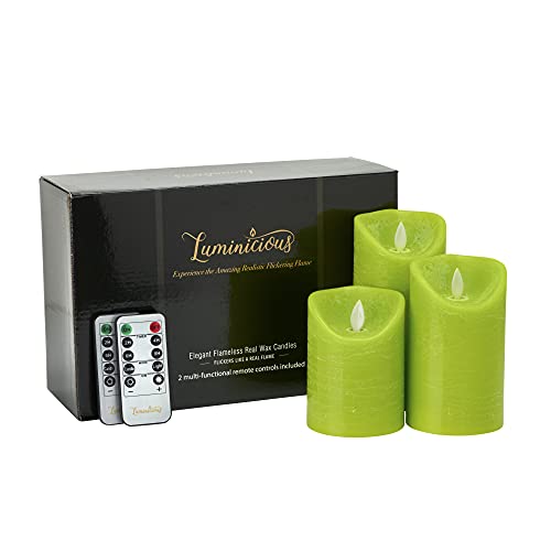 Velas LED con llama oscilante para decorar salones con calidez 2