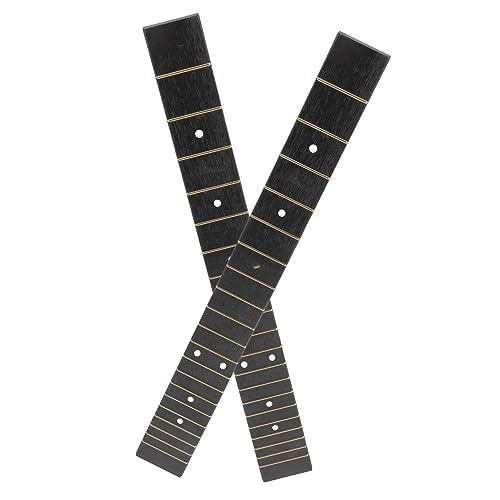 LIFKOME 2 ギター ギター フレットボード スキャロップド ギター ネック ギター スケール ウクレレ アクセサリー ギター アクセサリー フレットボード プロテクター ギ