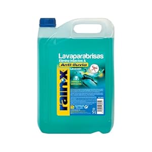 Rain-X Lavaparabrisas Anti-lluvia con Protección Elimina Insectos, 5 L