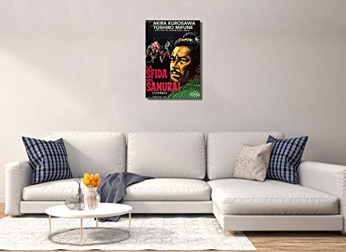 Image of Tallenge - Yojimbo - ITALIAN RELEASE - Akira Kurosawa Movie Poster - Large Poster(Paper,20 x 30 inches, MultiColour)