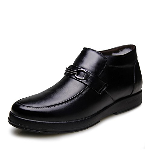 Chaussures en cuir de laine homme pour en finir avec les pieds froids lors des trajets d'hiver