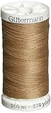 Gutermann Sew-All Thread 273 Yards-Tan