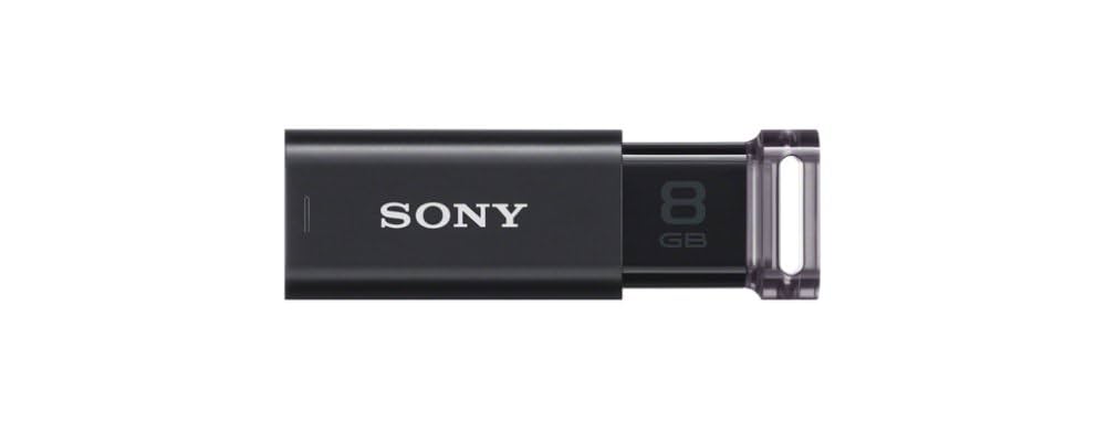 Amazon | ソニー USBメモリ USB3.0 8GB ブラック キャップレス