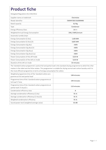 Réfrigérateur/congélateur à deux portes AEG RDB428E1AW LowFrost, capacité 201 L, hauteur 1610 mm