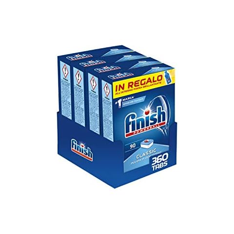 Finish Classic Dishwasher Pads, 360 Tablets Cover