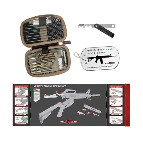 Kit de nettoyage AR15 Real Avid pour optimiser la précision au stand de tir et éviter les enrayages