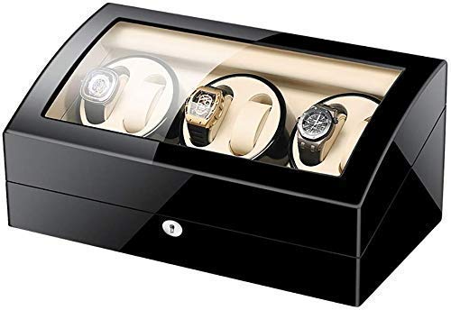 Boîtes de rangement double winder Festival 6 enroulements de montres pour bureau