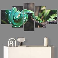 SIGNWIN 5 Panel Canvas Wall Art Coiling Around for Home Decorations Ready to Hang - 60