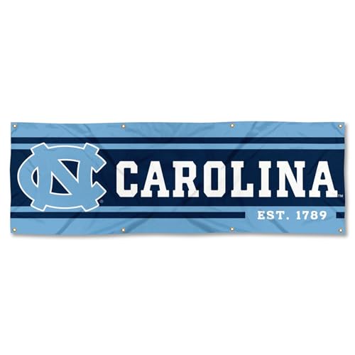 WinCraft UNC Tar Heels Large 2x6 Foot Banner