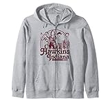 19NXST00078A-001 Netflix Stranger Things Hawkins Indiana Group Shot 1985 Sudadera con Capucha