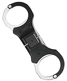 ASP Tactical Rigid Handcuffs, Steel Bow, Folding, Black
