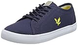  Lyle & Scott Herren Teviot Twill Sneaker, Blue Navy 049, 38.5 EU