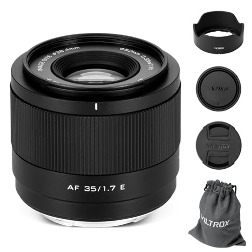VILTROX 35mm F1.7 Air FE objectif compact pour corriger le flou en basse lumière sur Sony E