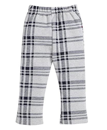 Image of BUMZEE Beige & Navy Boys Full Sleeves Shirt Waistcoat & Pant Set with Applique Bow (Peb8050)